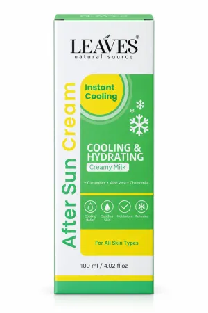 ليفيز أفتر صن 50 مل – Leaves After Sun Cream لتهدئة وترطيب البشرة بعد الشمس