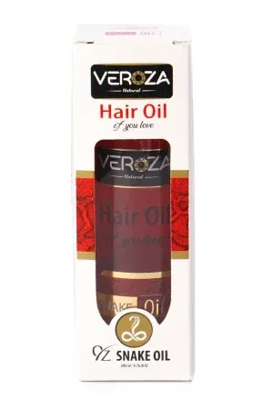 زيت فيروزا للشعر لتقوية البصيلات وتكثيف الشعر وتقليل التساقط – Veroza Hair Oil