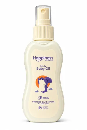 هابينس زيت جسم فراولة 120 مل – Happiness Strawberry Body Oil