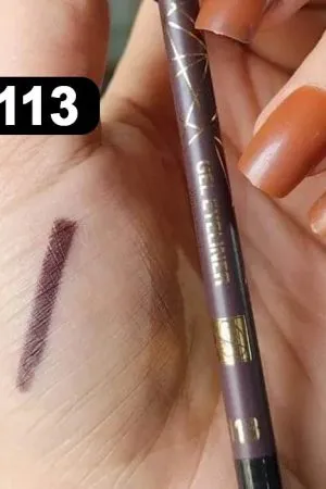 روز بيري قلم كحل جل مقاوم للماء درجة 113 - بني ناعم