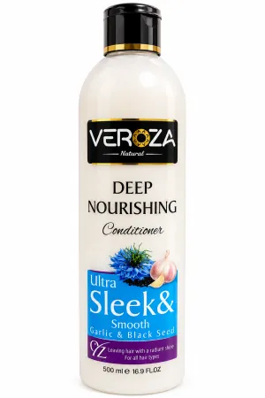 بلسم فيرزا بزيت بذور الثوم والحبة السوداء 500 مل – Veroza Garlic & Black Seed Conditioner