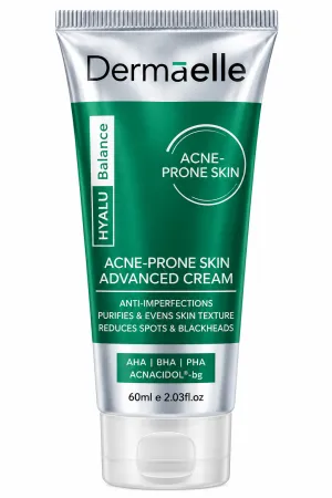 ديرما إيلي هيالو بالانس كريم مضاد لعيوب البشرة الدهنية 60 مل – Dermaelle Hyalu Balance Anti-Imperfections Cream 60ml