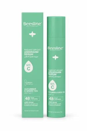 بيزلاين سيروم للإبطين بخلاصة الخيار والشاي الأخضر 150 مل – Beesline Underarm Serum