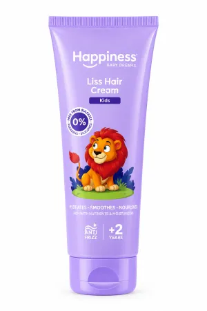 هابينس ليس كريم شعر للأطفال 200 مل – Happiness Liss Hair Cream Kids