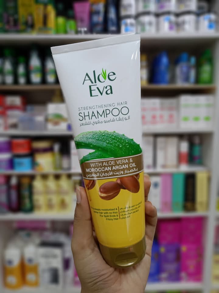 الو ايفا شامبو لتقوية الشعر بالصبار وزيت الأرجان المغربي 250 ملى
