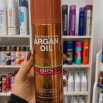 أورس سبراى بخاخ لمعان الشعر بزيت الأرجان للتقوية ويدوم طويلاً لجميع أنواع الشعر 250 ملى