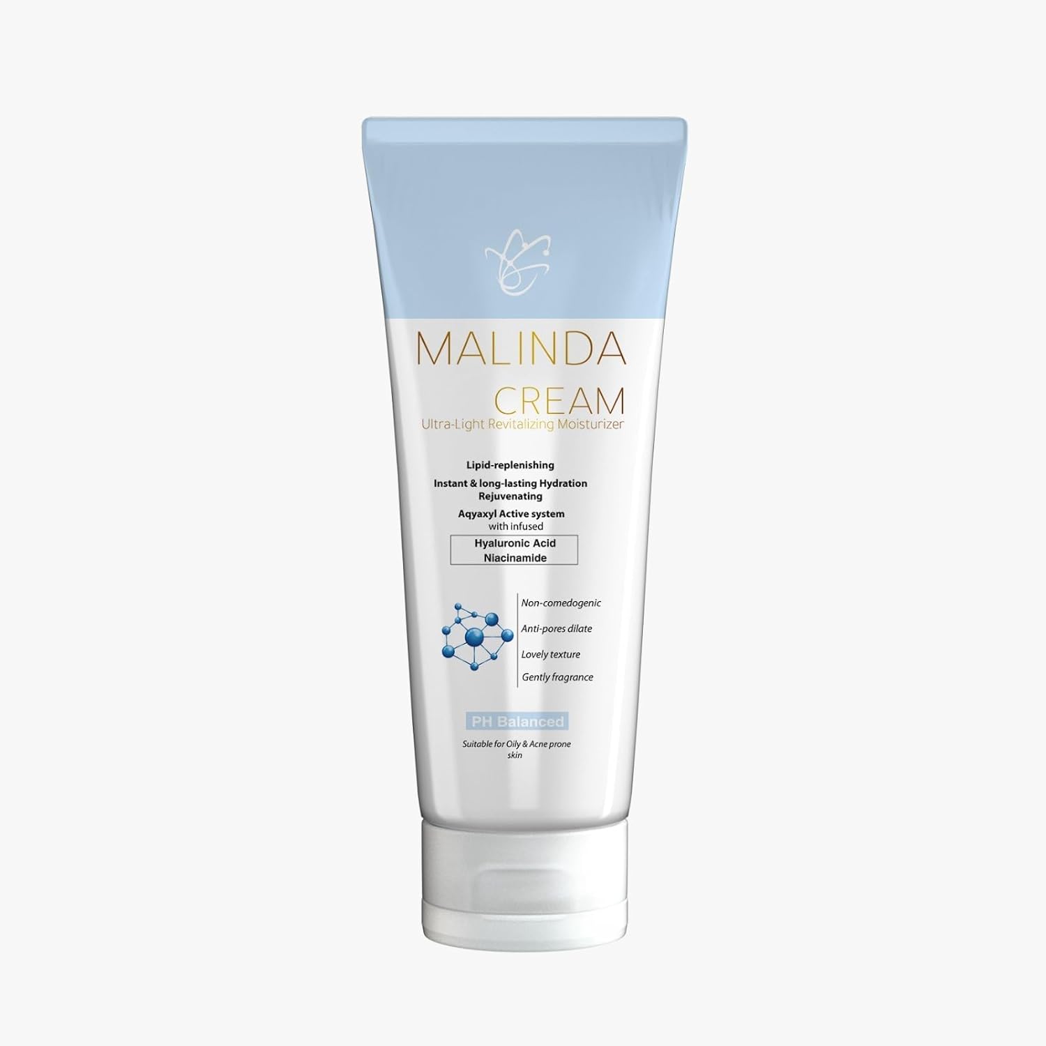ماليندا كريم مرطب للبشره الدهنيه 120 مل الأصلي على بيوتي روز