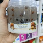 بايو سوفت مقشر الوجه والجسم بالارجان واللوز للجنسين 500 مل