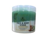 بايوسوفت مقشر للوجه والجسم بجوز الهند والشيا للجنسين 500 مل