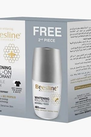 بيزلين رول أون مزيل الرائحة لتفتيح البشرة لمسة خفية للنساء قطعتين 50 مل