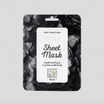 بوبانا شيت ماسك التنقية العميقة للبشرة بخلاصة الفحم وفيتامين E