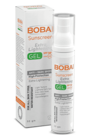 بوباي +SPF 50 جل واقي شمس مضاد للبقع 50 مل