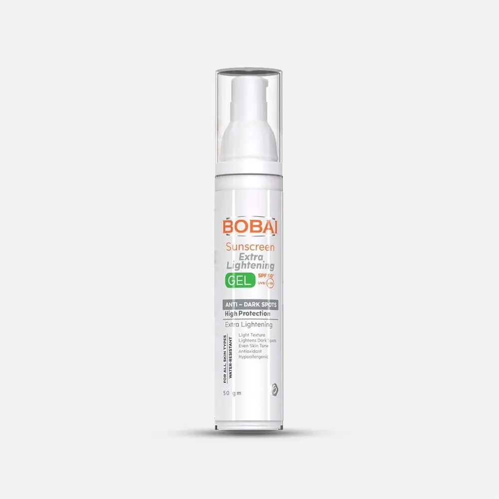 بوباي +SPF 50 جل واقي شمس مضاد للبقع 50 مل