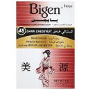 بايجن _ صبغة شعر بودرة لون كستنائي غامق _د 48