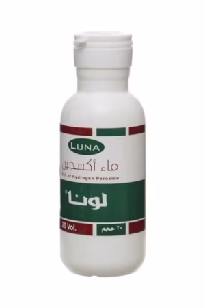 لونا_ ماء أكسجين 6% _ تركيز 20