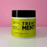 بوبانا حمام كريم بزيت الارجان لترميم الشعر التالف 500 مل