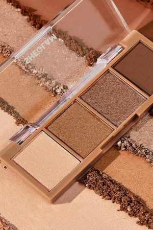 بالت ايشادو 4 ألوان من شيجلام – Sheglam 4 Colors Eyeshadow Palette بتركيبة مطفية ولمعة لعيون جذابة