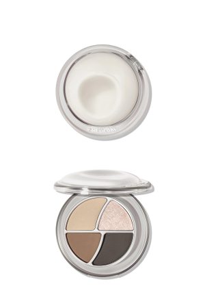 بالت ايشادو 4 ألوان شيجلام بعلبة دائرية أنيقة – Sheglam 4 Colors Round Eyeshadow Palette(CLOUDY SUNDAE)