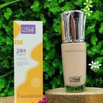 ام ان كريم اساس يدوم 24 ساعة بعامل حماية من اشعة الشمس للبشرة الفاتحة والمتوسطه