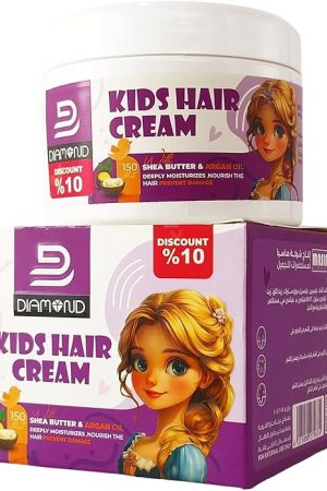 دايموند كريم الشعر للأطفال بخلاصة زبدة الشيا وزيت الأرجان 150 مل