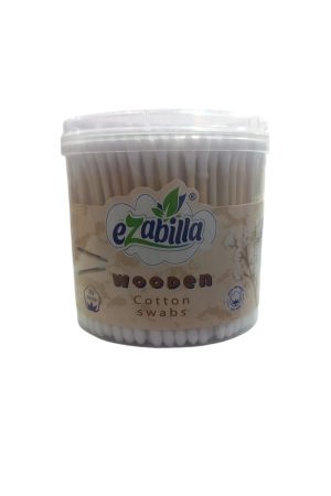 ايزابيلا اعواد قطنية خشبية لتنظيف الأذن 250عود
