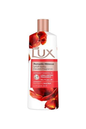 لوكس جل استحمام رائحة الكركديه الرومانسية يدوم 24 ساعة 500 مل