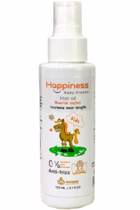 هابينيس زيت شعر للأطفال بالزيوت الطبيعية 120مل