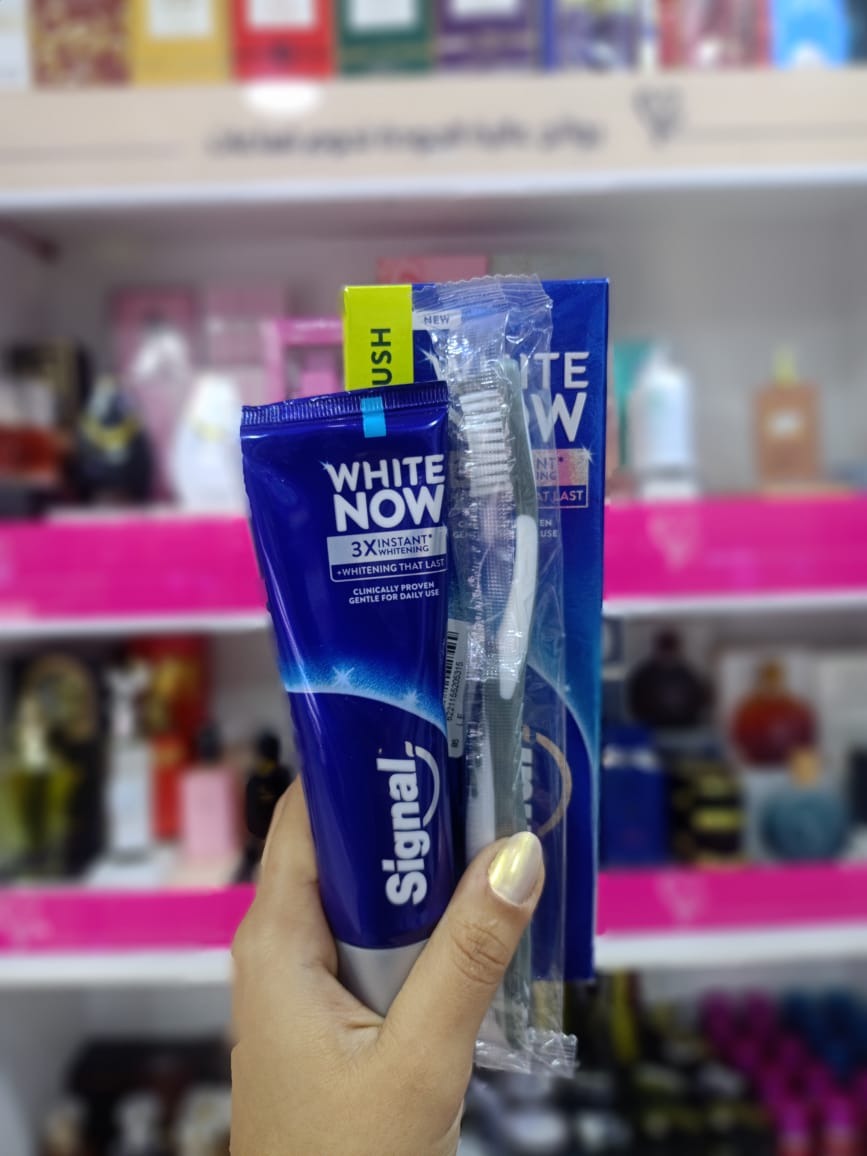 سيجنال معجون أسنان وايت ناو تبييض فوري 75 مل