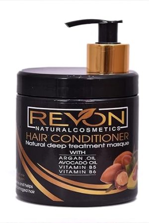 ريفون حمام كريم لتنعيم وتغذية الشعر المجعد يترك شعرك ناعمًا ومرطبًا