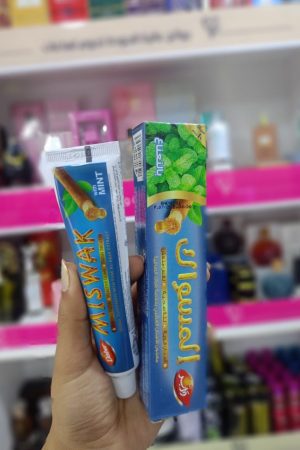 دابر المسواك معجون الأسنان بالنعناع 50 مل+ 10 جرام هدية