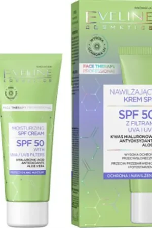 إيفلين كريم للعناية بالوجه المرطب الاحترافي بعامل حماية من الشمس 50- 30 مل