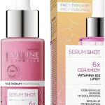 ايفلين سيروم علاج الوجه 6 أمبولات سيراميد فيتامين بي 12 مغذي 30 مل