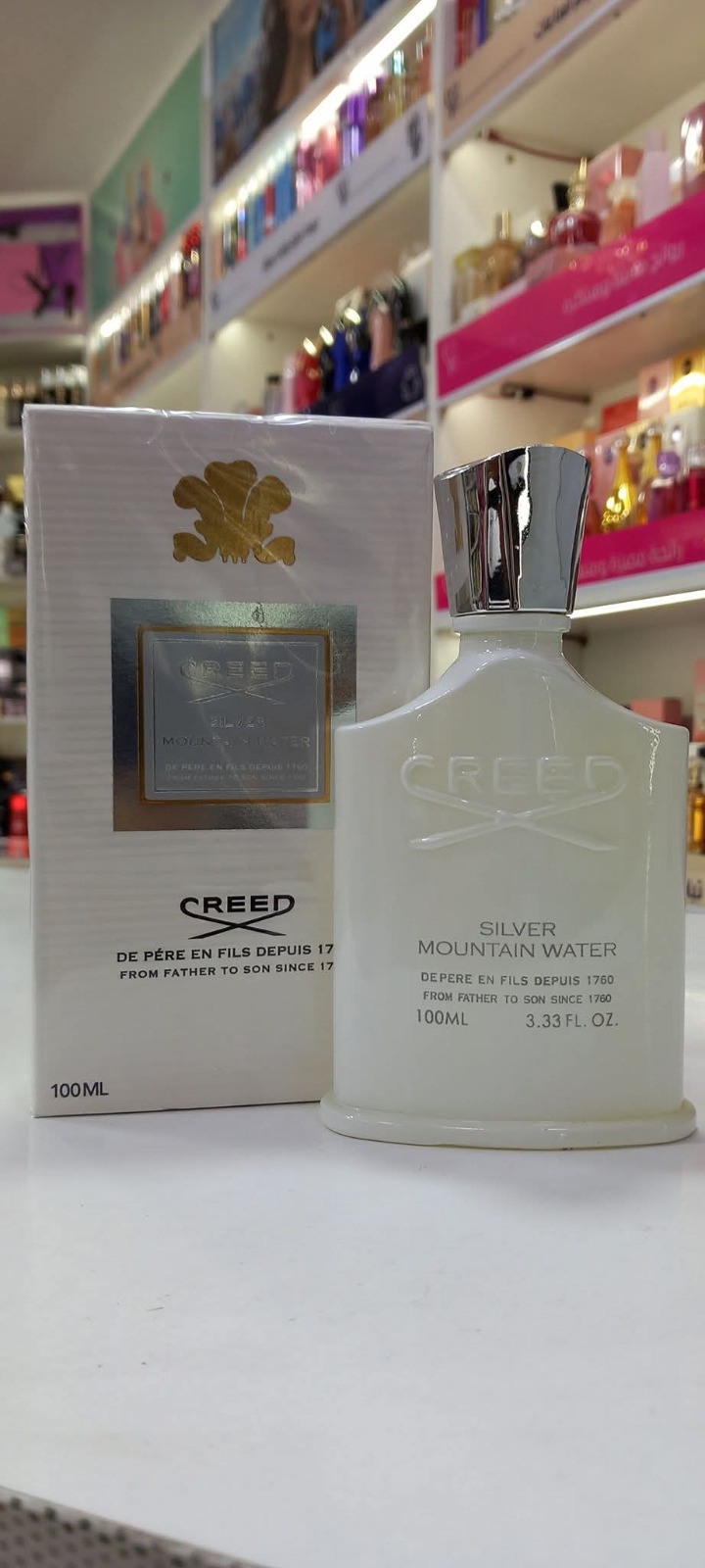 كريد عطر سيلفر ماونتن ووتر للرجال او دو بارفان 100 مل