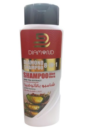 دايموند شامبو 8 في 1 بالألوفيرا وخلاصة الشاي 400 مل