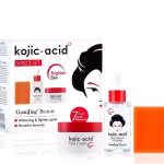 جوانجينج مجموعة العناية بالبشرة بحمض الكوجيك 3 قطع