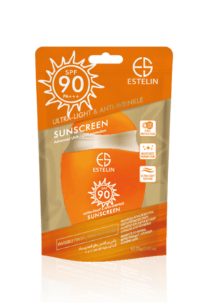 استيلين واقي شمس فائق الخفة ومضاد للتجاعيد +SPF 90 عبوة 75 مل