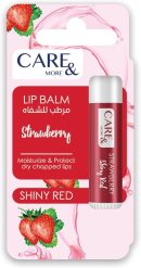 كير اند مور مرطب شفاه بالفراولة