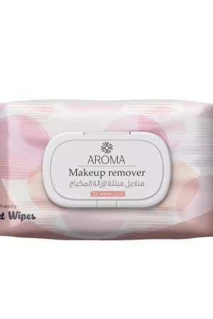 اروما وايبس منديل مبلاله لإزالة المكياج - 72 منديل
