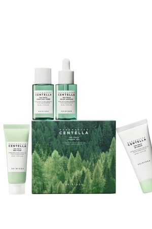 سنتيلا طقم شاي تريكا للسفر العناية الكاملة بالبشرة
