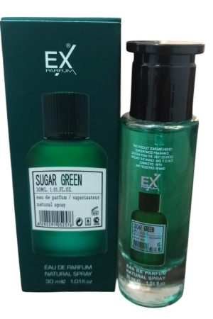 اكس عطر شوجر جرين الرجالي الاماراتى تركيز وفوحان مميز وثبات يدوم طويلا 30 مل