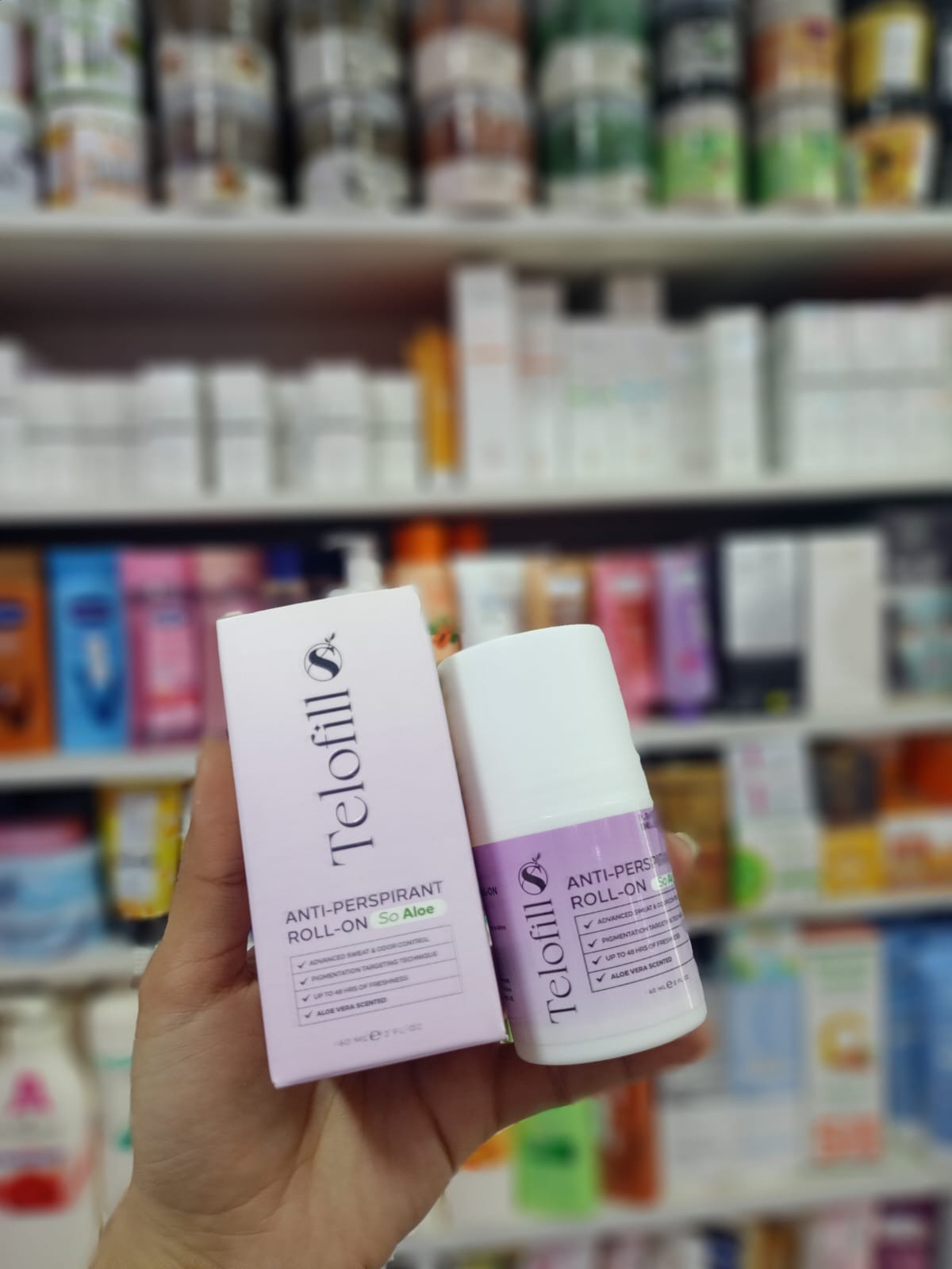 تيلوفيل مزيل عرق رول اون برائحة الصبار 60 مل