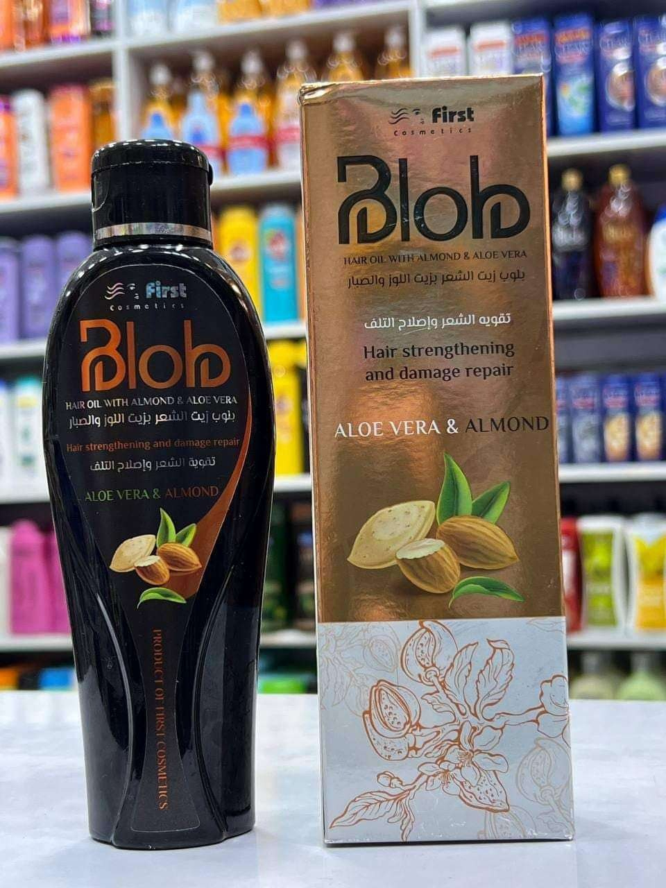 بلوب زيت الشعر باللوز والصبار 200 مل