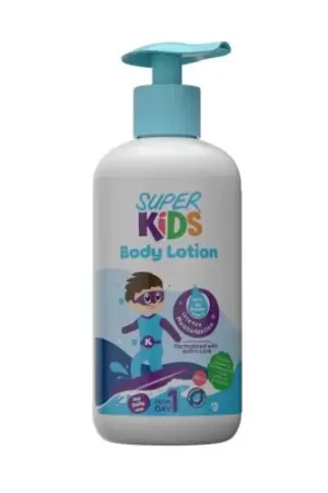 سوبر كيدز لوشن مرطب لجسم الأطفال بتركيبة مرطبة وعناية يومية 300 مل