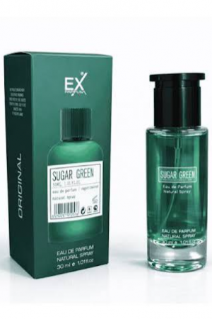 اكس عطر شوجر جرين الرجالي الاماراتى تركيز وفوحان مميز وثبات يدوم طويلا 30 مل الأصلي من اكس على بيوتي روز - باركود 6292291052576