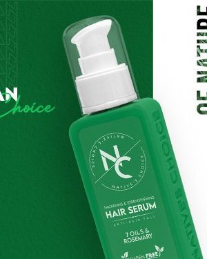 ناتيفز تشويس سيروم 7 زيوت لعلاج تساقط الشعر وإكليل الجبل 90 مل