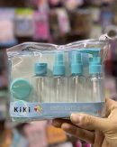 كيكي مجموعة زجاجات فارغة للسفر لمستحضرات التجميل