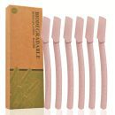 ديرمابلانينج مجموعة شفرات تقشير الوجه و إزالة شعر الوجه والحواجب