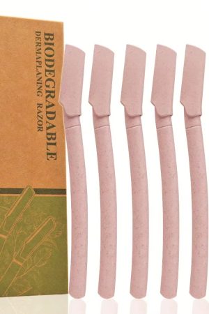 ديرمابلانينج مجموعة شفرات تقشير الوجه و إزالة شعر الوجه والحواجب