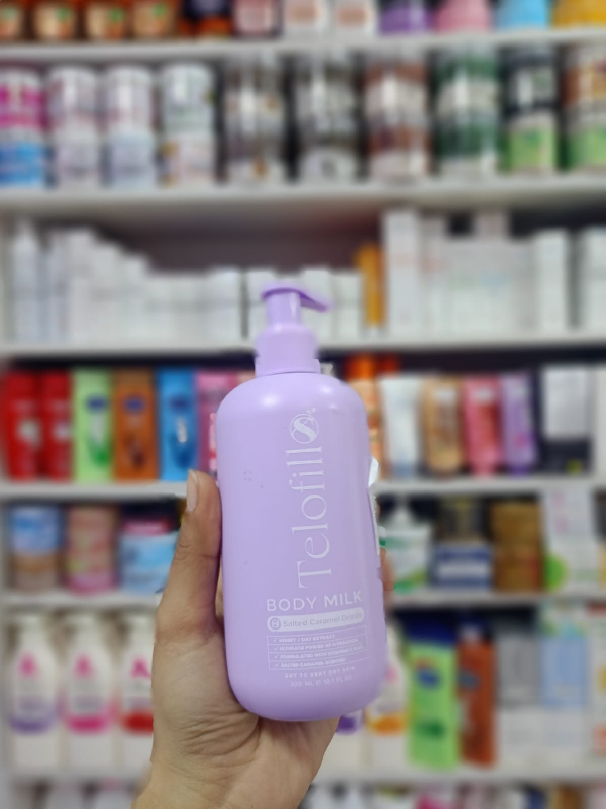 تيلوفيل لوشن حليب الجسم برائحة الورد الشرقي والفانيليا 300 مل