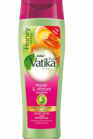فاتيكا شامبو لإصلاح وترميم الشعر بالعسل والبيض 360 مل